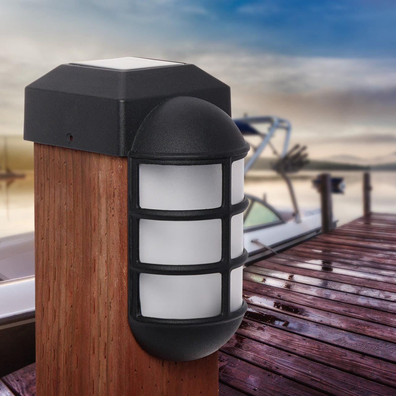 Solar led post cap lights 4x4