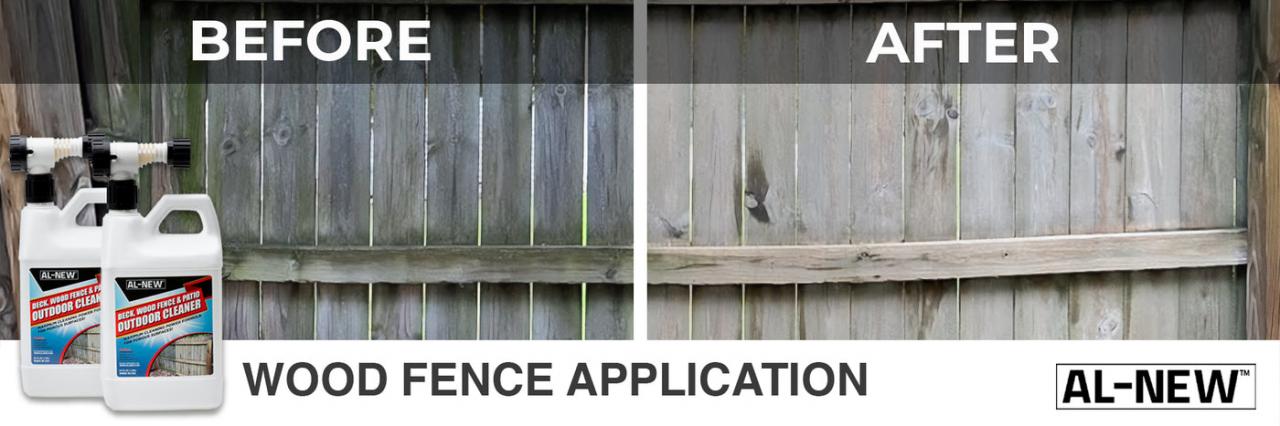 Best cleaner for wood fence