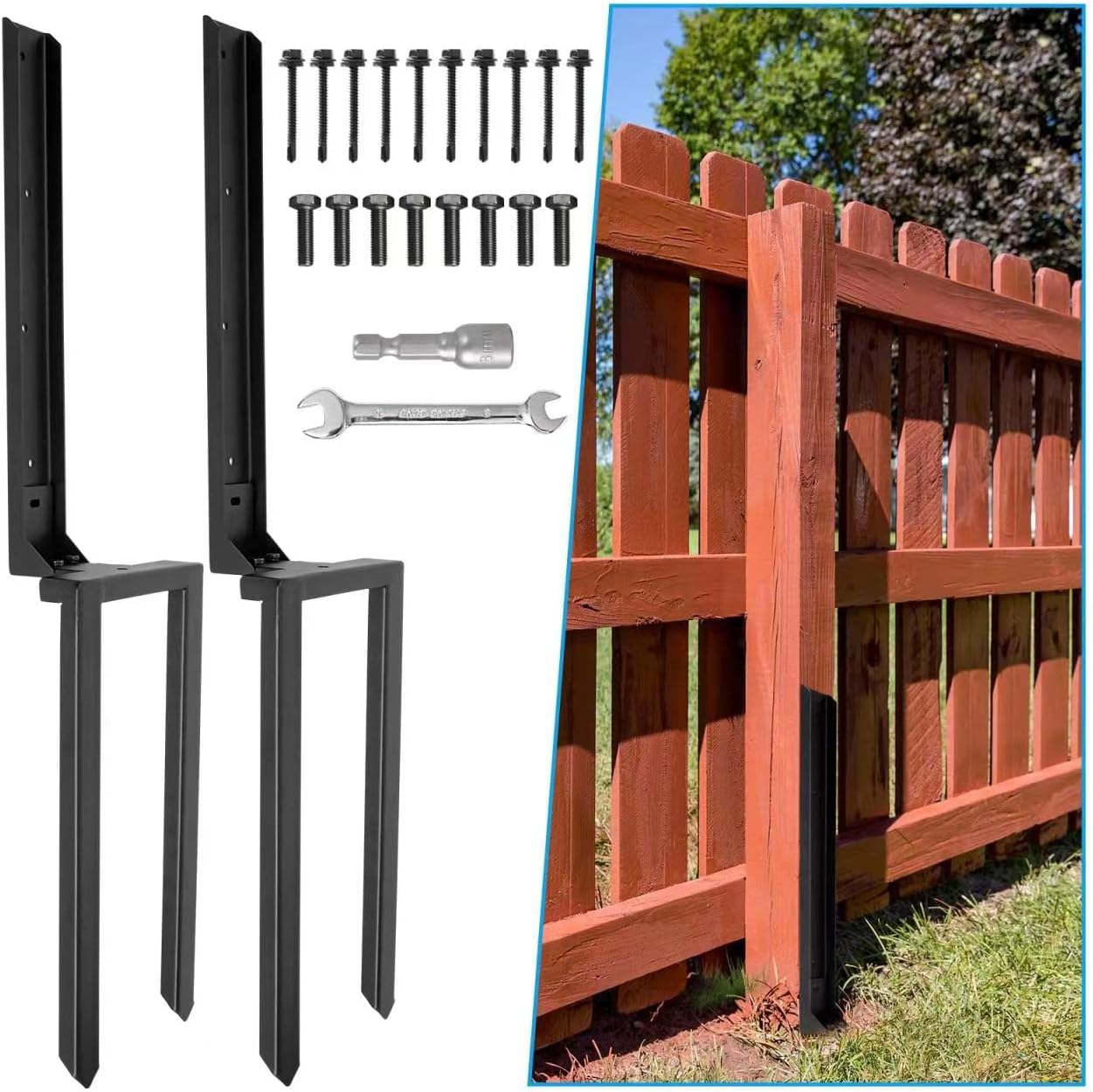 Fix snapped fence post