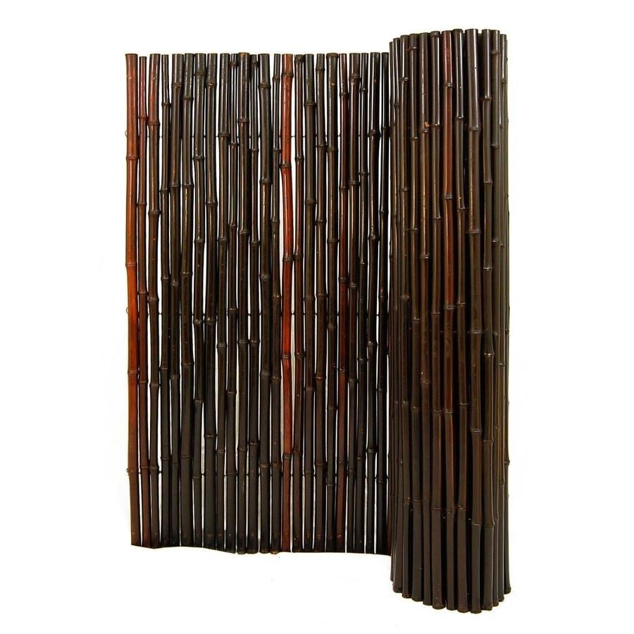 Outdoor artificial bamboo screen