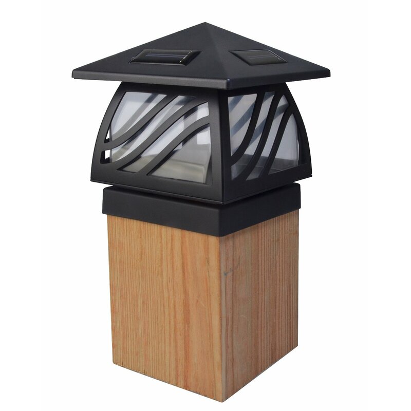 Solar led post cap lights 4x4