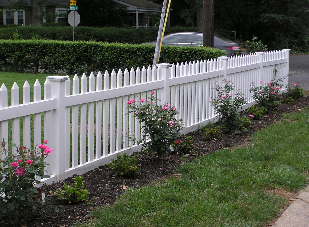 Wood picket fence cost