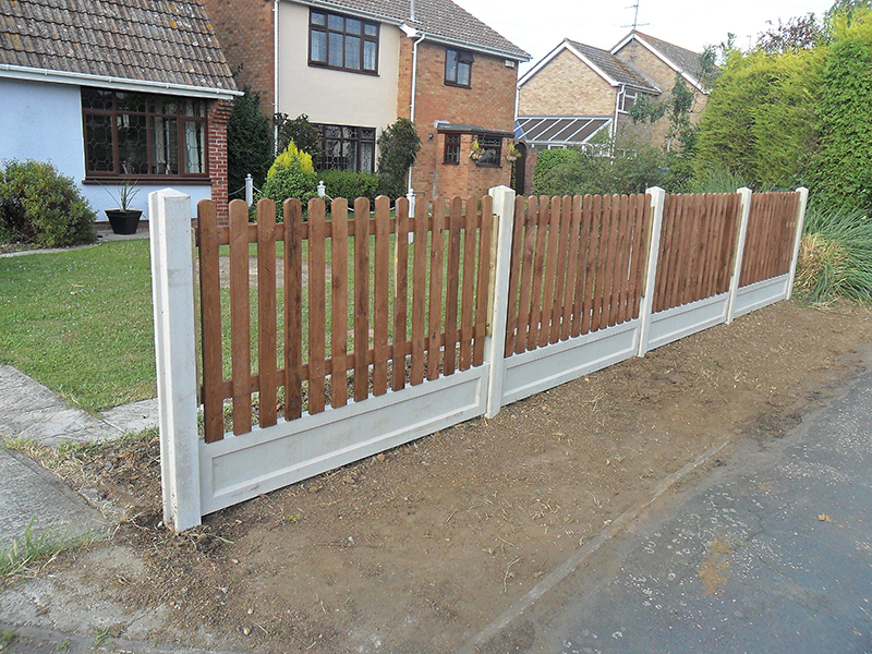 Picket fence fencing gothic fences