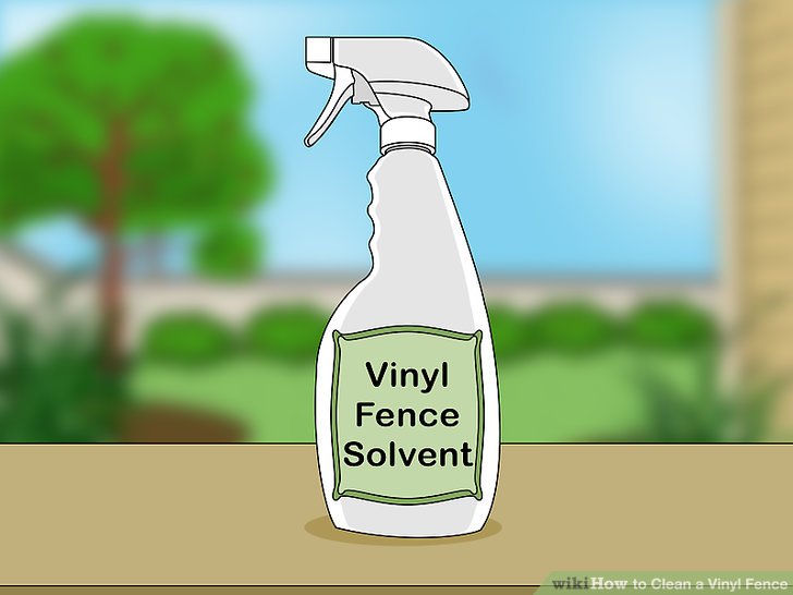 Fence vinyl clean white cleaning mold plastic green article tips mildew get pvc