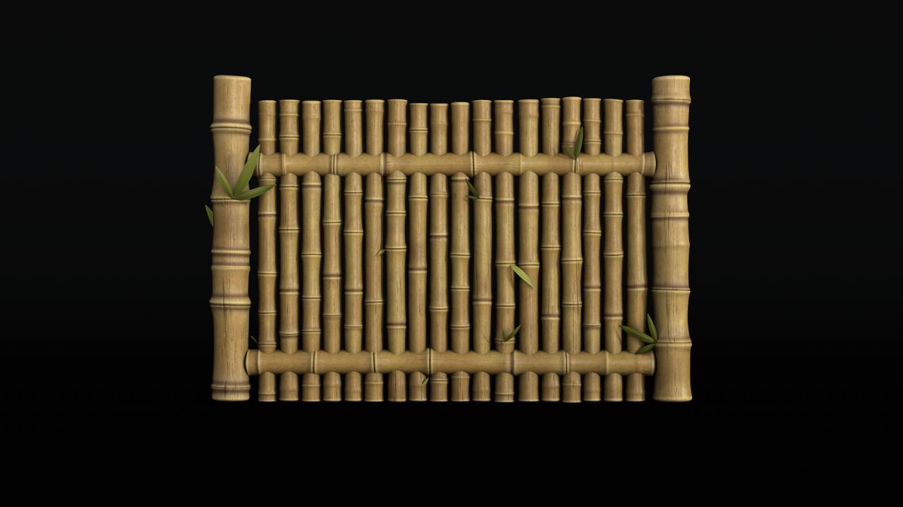 B&q bamboo fence