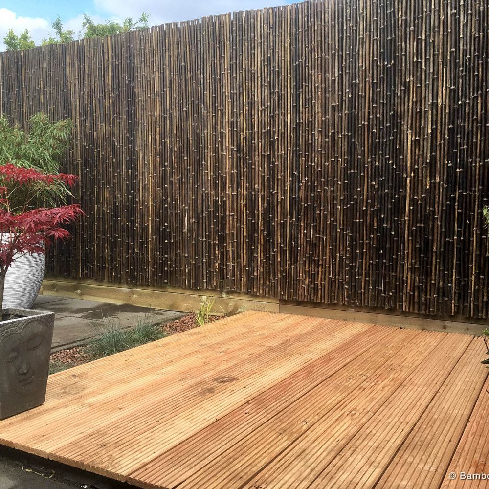 B&q bamboo fence