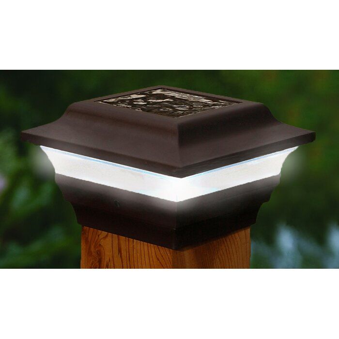 Solar led post cap lights 4x4