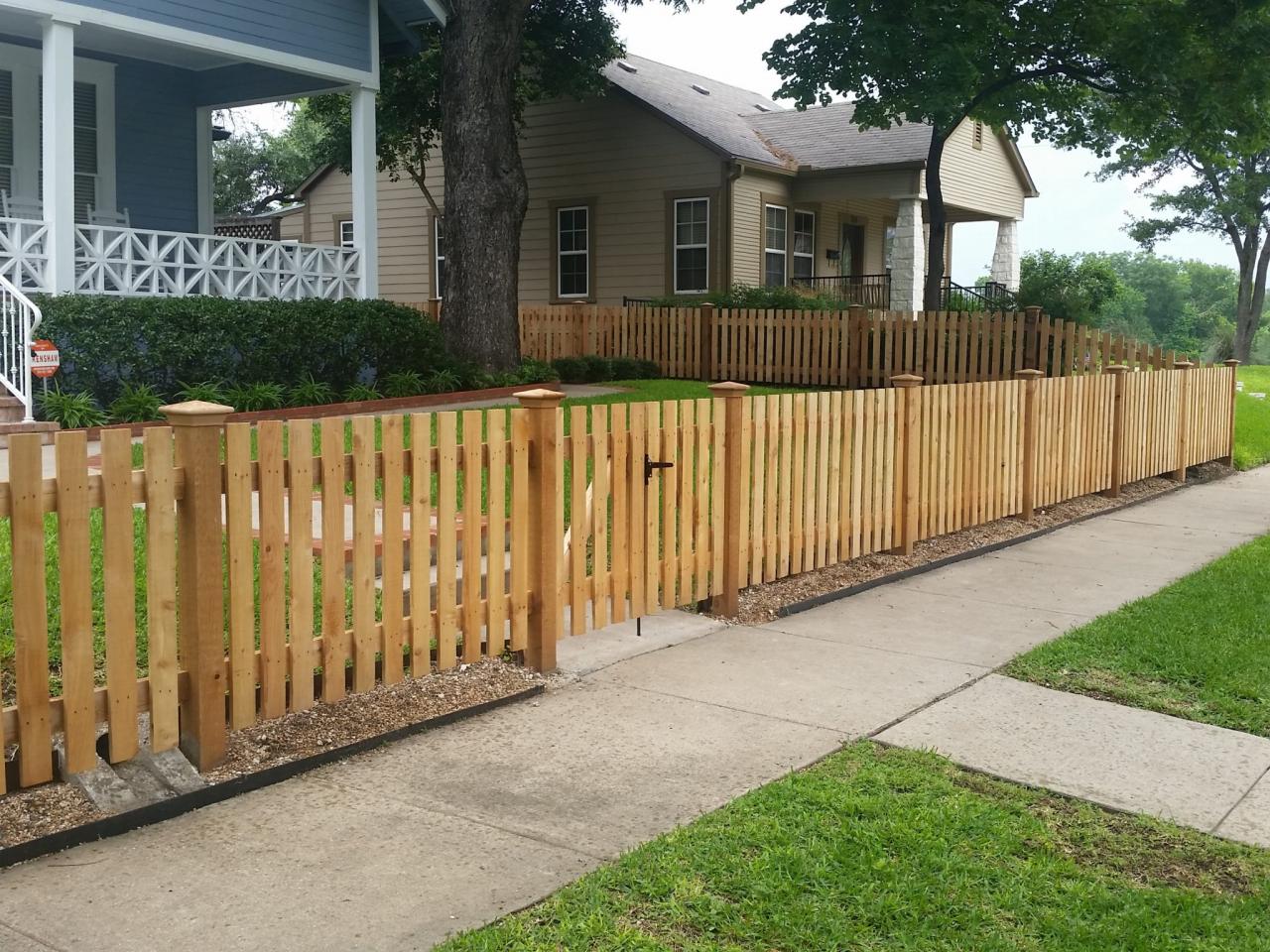 Picket burton durables fencing tan weatherables