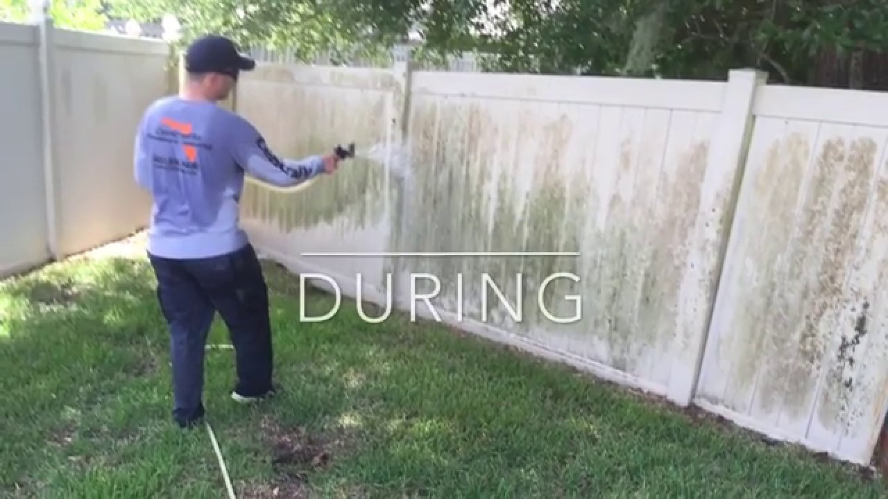 Vinyl fence clean wikihow