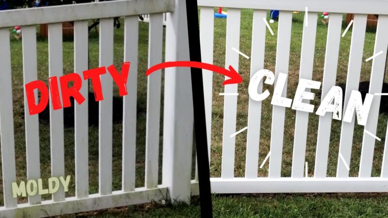 Easy fencing stains tar grease